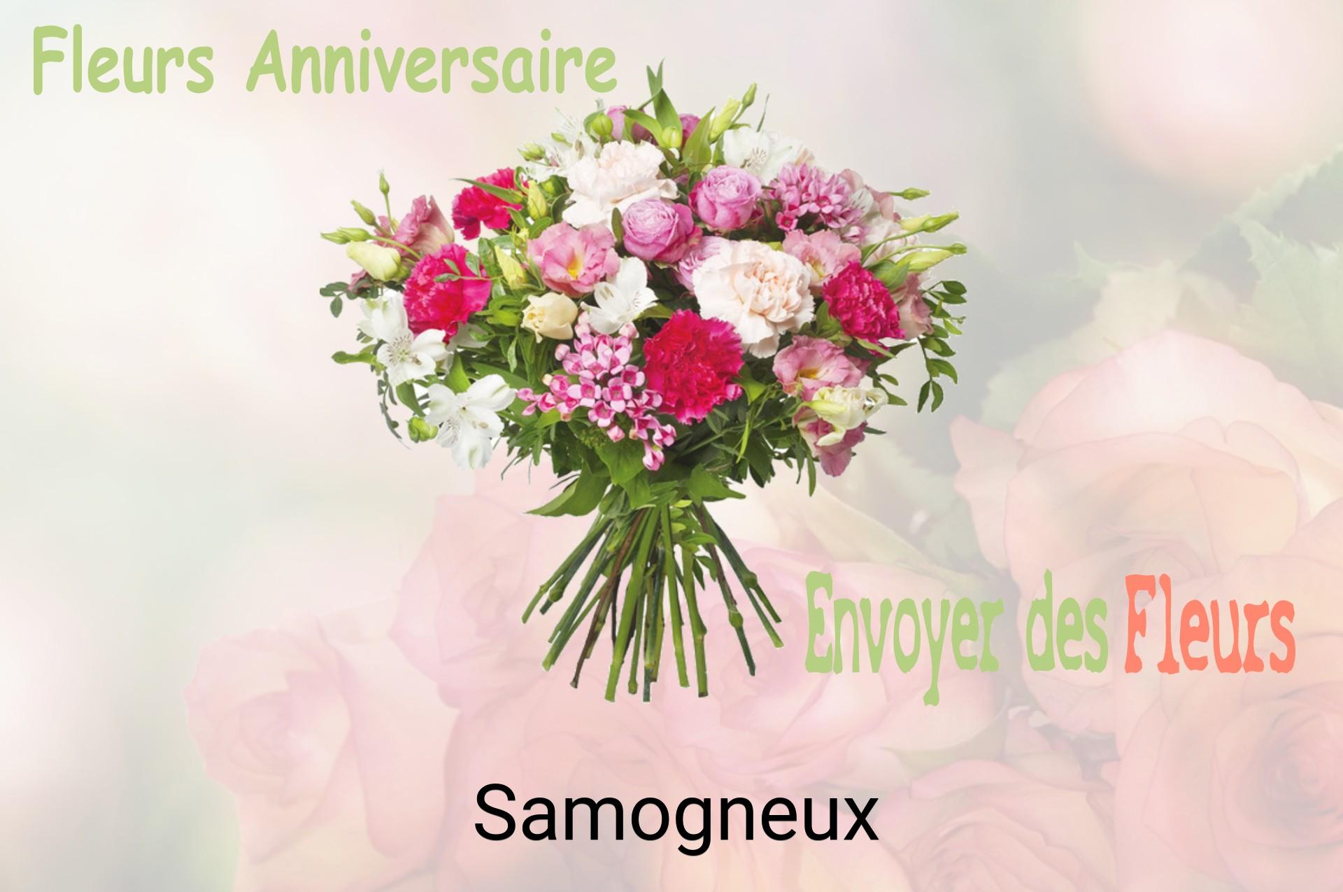 Bouquet de fleurs d’anniversaire livré à Samogneux
