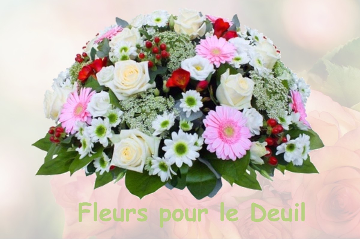 fleurs deuil SAMOGNEUX